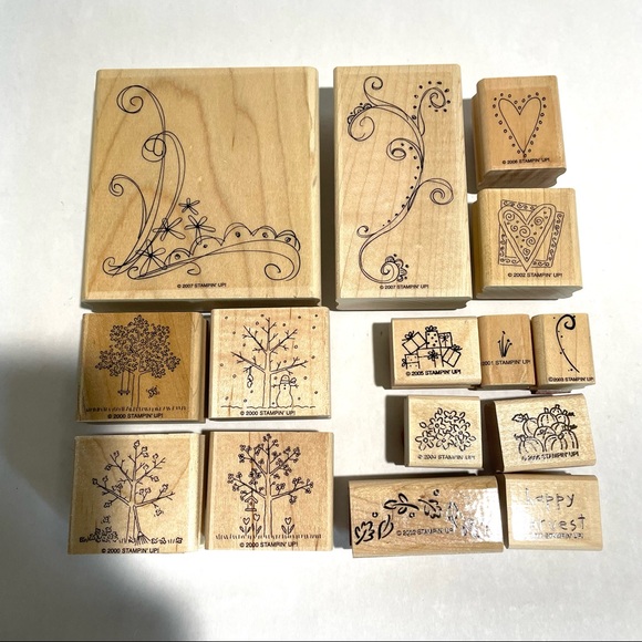 A Tree for all Seasons rubber stampset + more - Picture 5 of 5